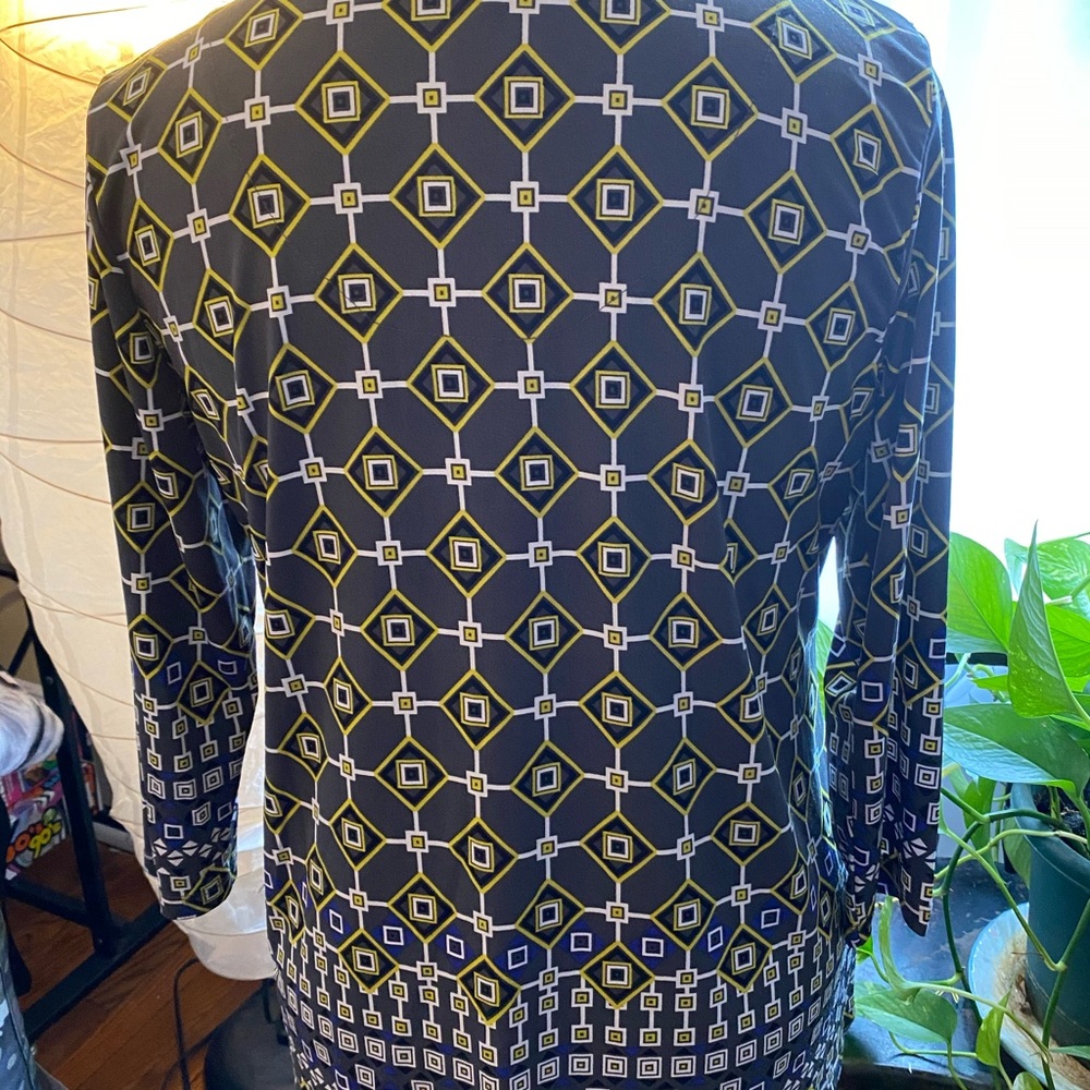 JM Collection Rhinestone Top - Picture 4 of 5